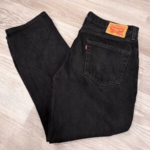 Men’s Levi’s 550 Black Jeans 34x29